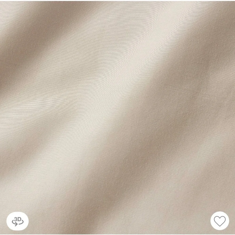 Standard Solid Performance 400 Thread Count Pillowcase Set Khaki - Threshold™
